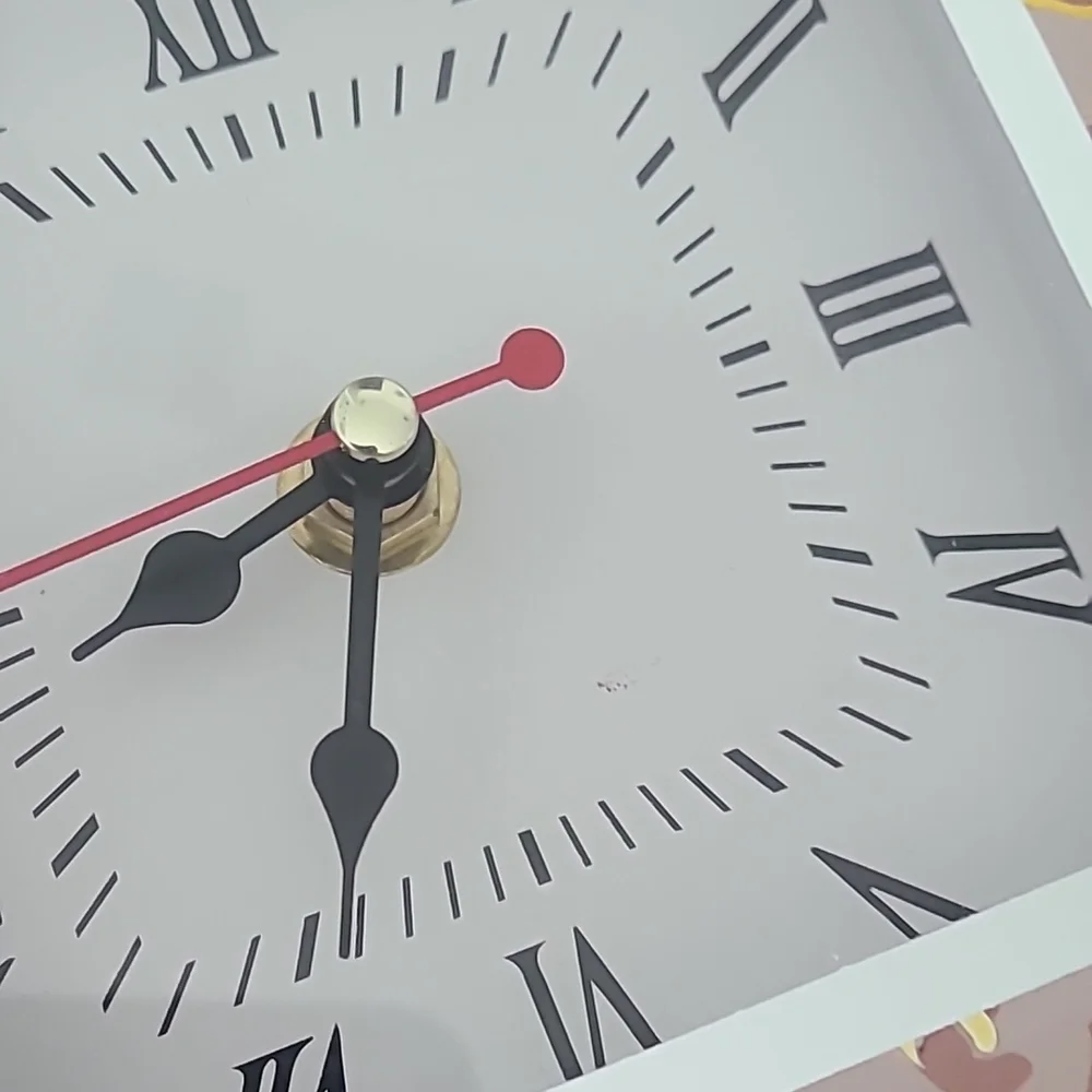 Leopard Print Standing Clock